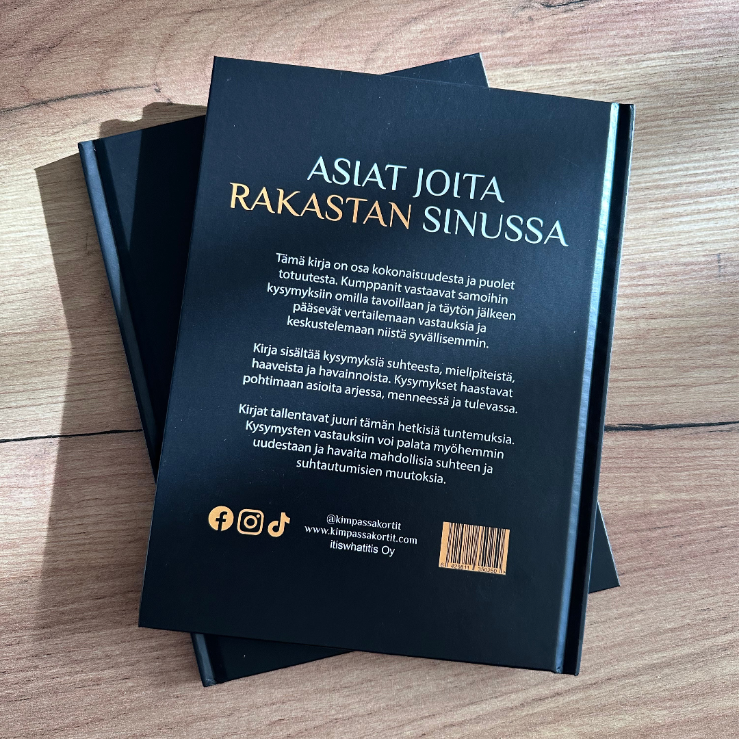 Asiat joita rakastan sinussa -kirjat (2-pack)