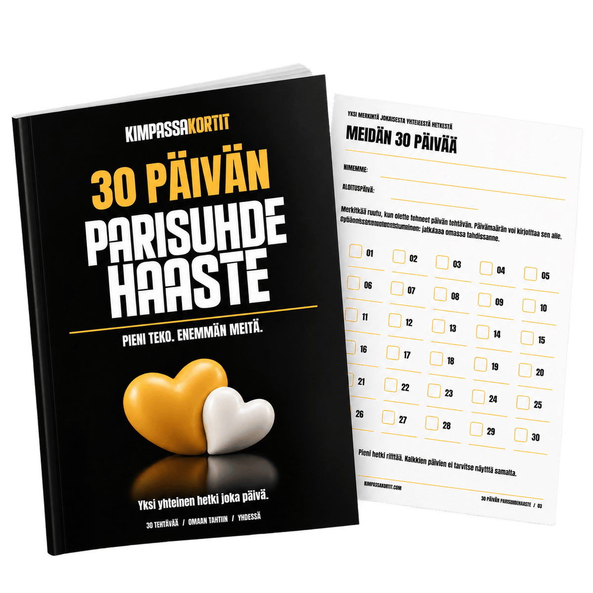 Kimpassa Parisuhdehaaste (tulostettava)