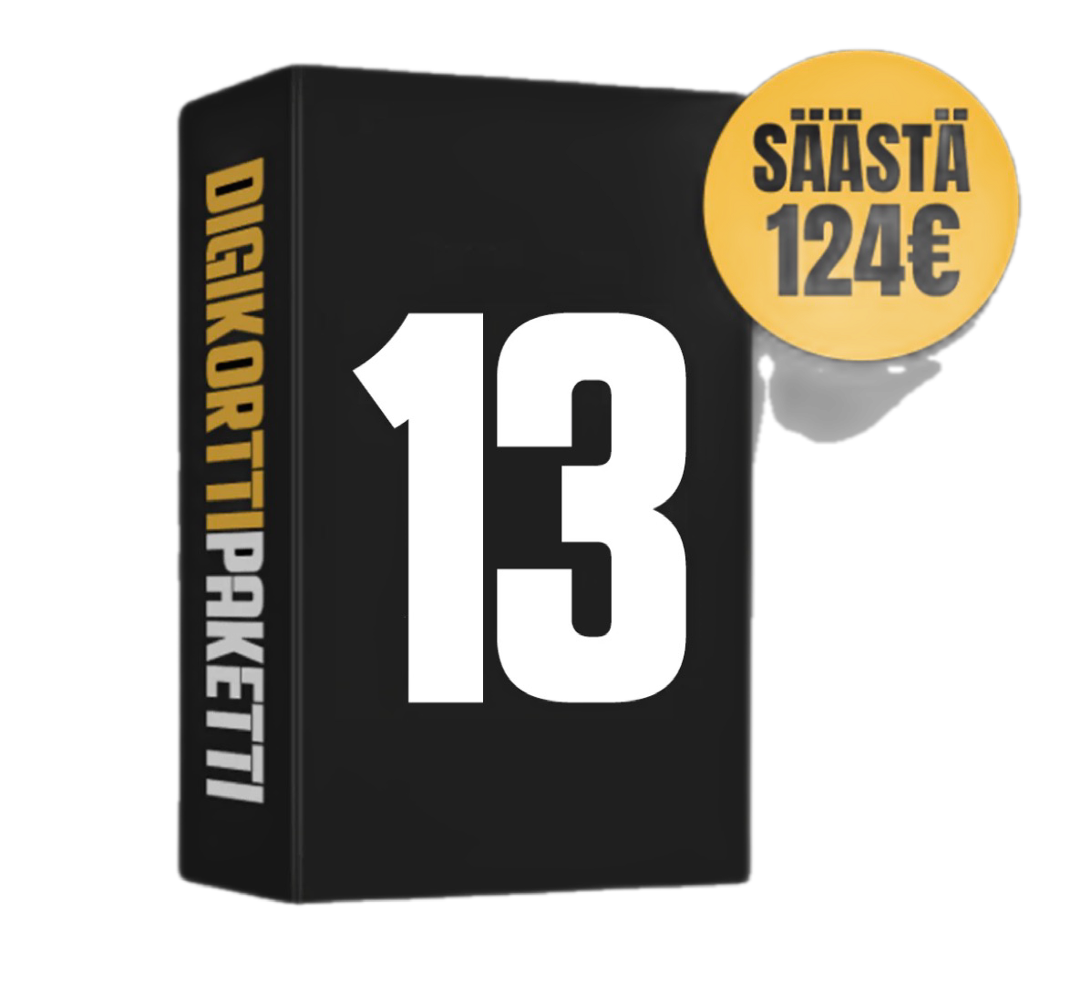 Digikorttipaketti (13 eri korttipeliä)