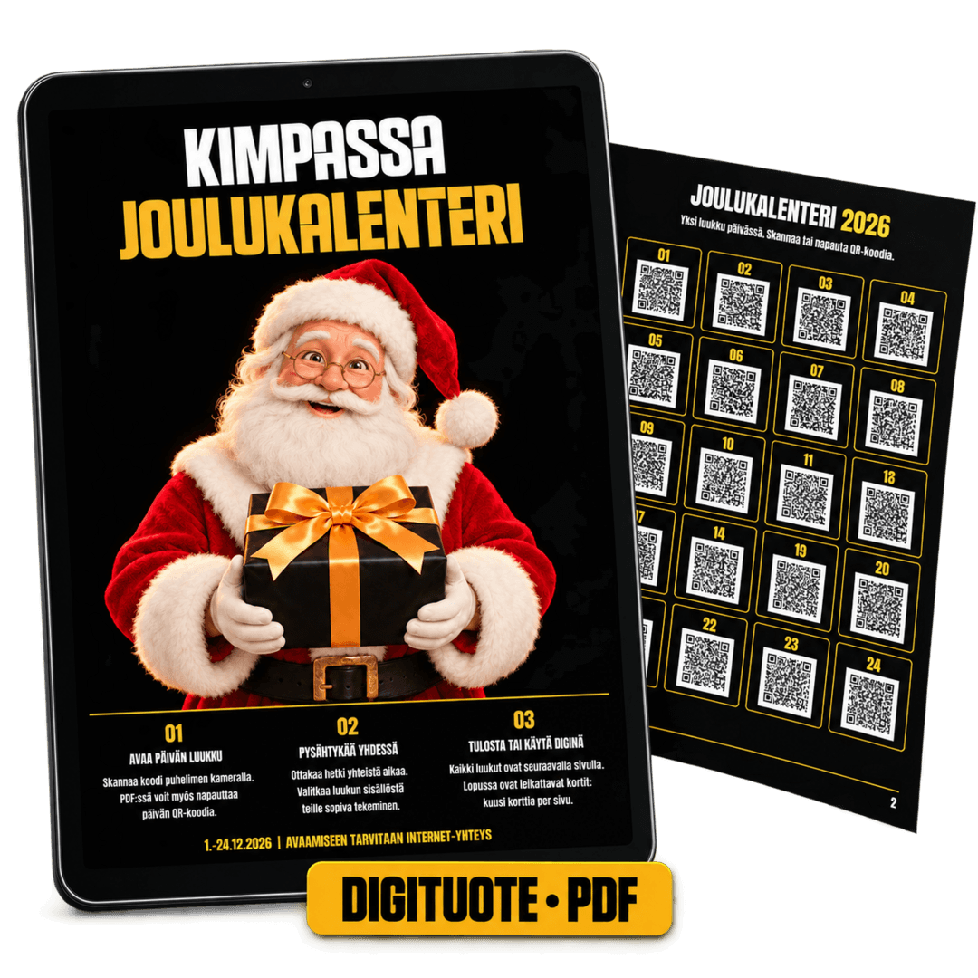 Kimpassa Joulukalenteri 2026 (digituote)