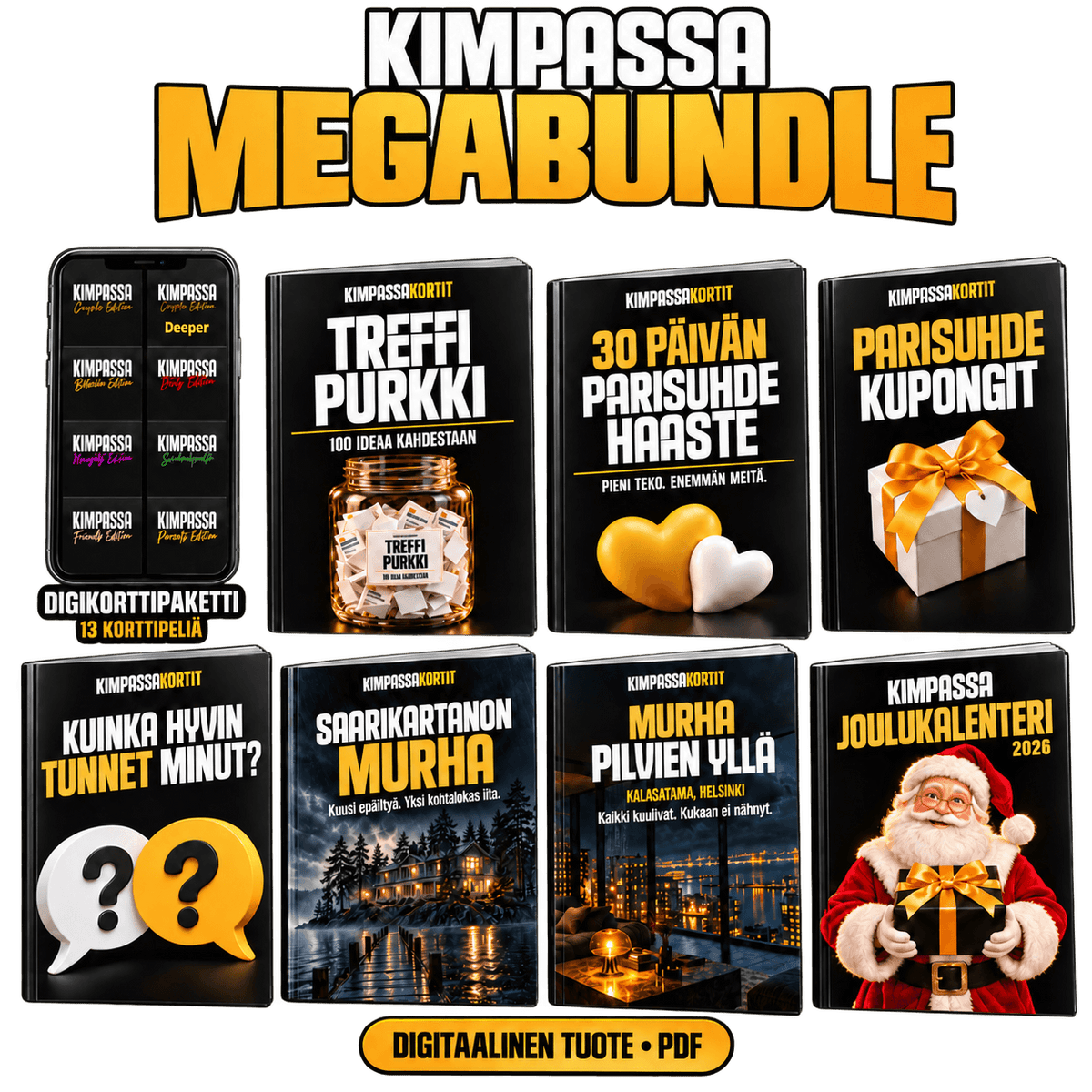 Kimpassa Megabundle (20 digituotetta)