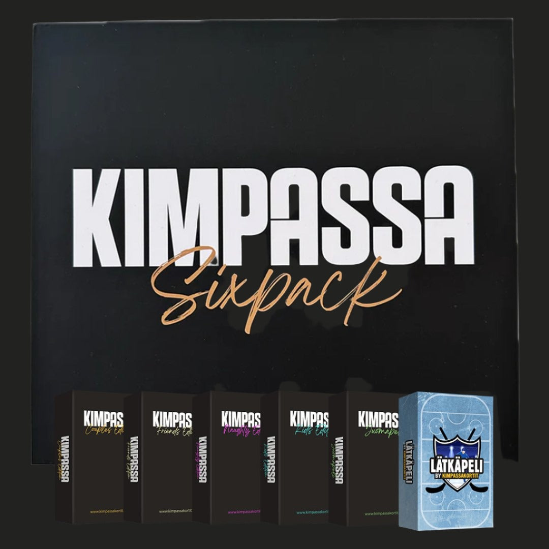Kimpassa Sixpack - Säästä 50% - valitse 6 peliä! - Kimpassa - kortit