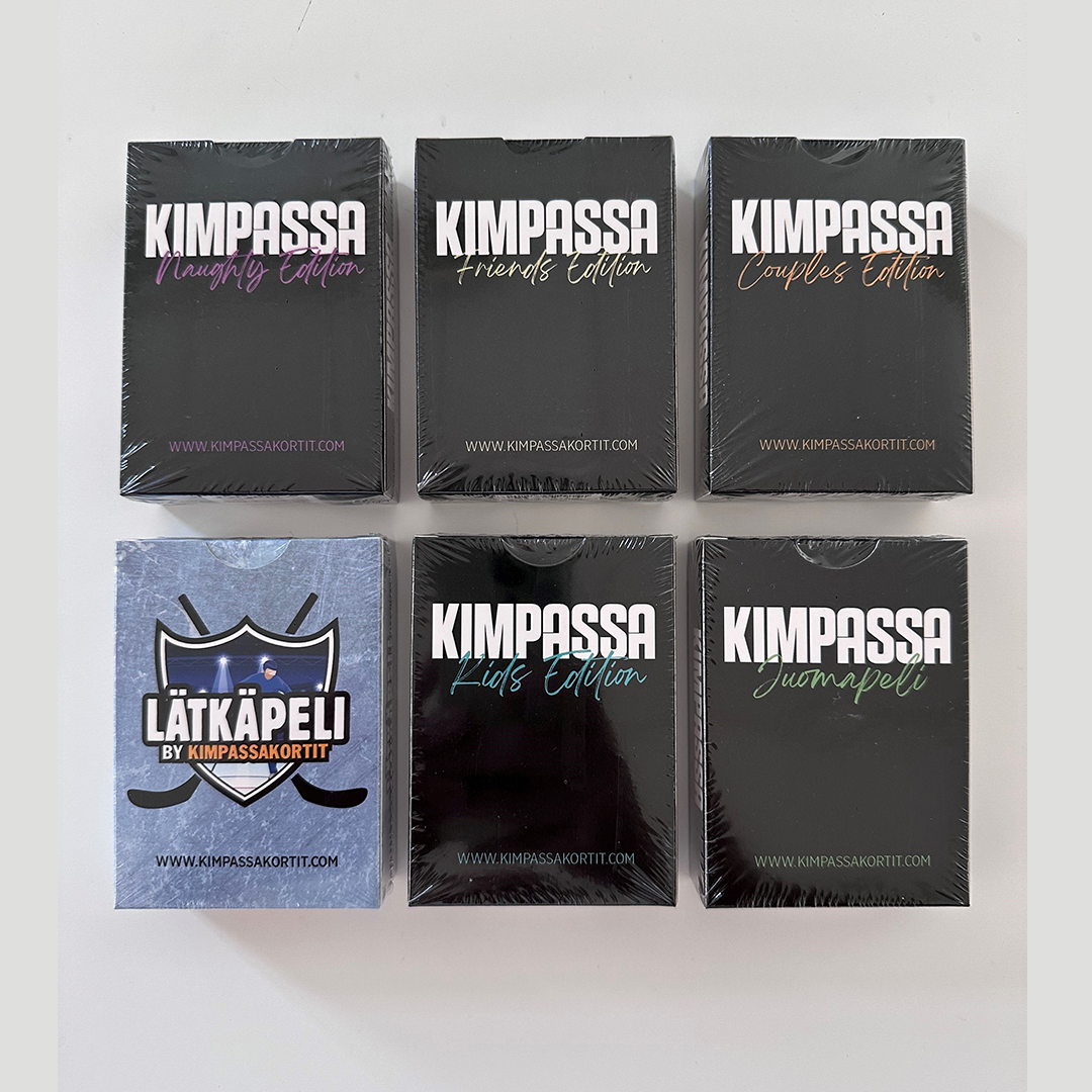 Kimpassa Sixpack korttipakat