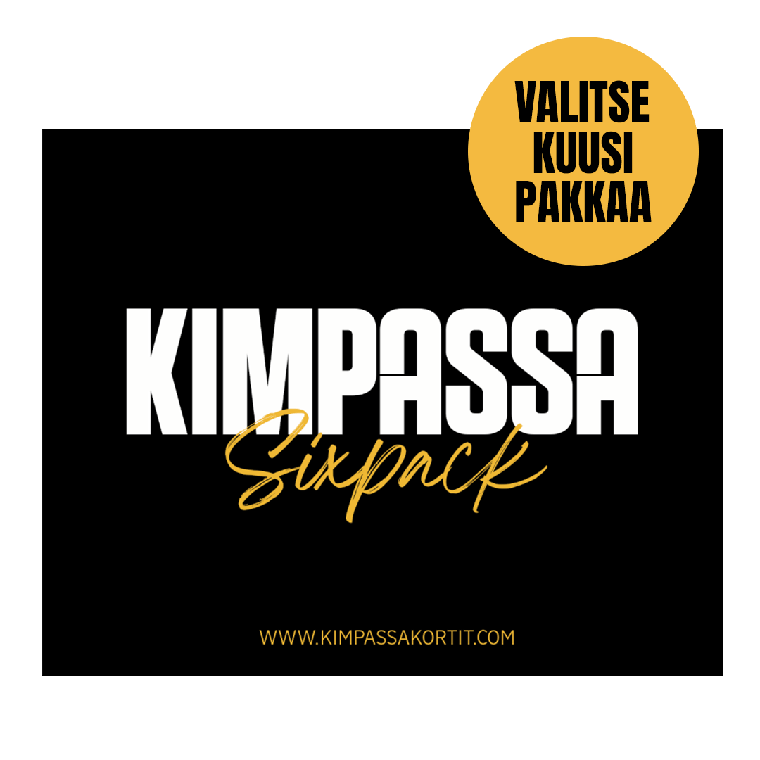 Kimpassa Sixpack - Säästä 50% - valitse 6 peliä!