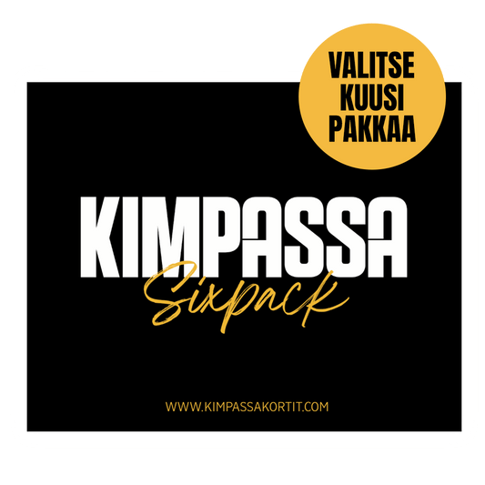 Kimpassa Sixpack - Säästä 50% - valitse 6 peliä!